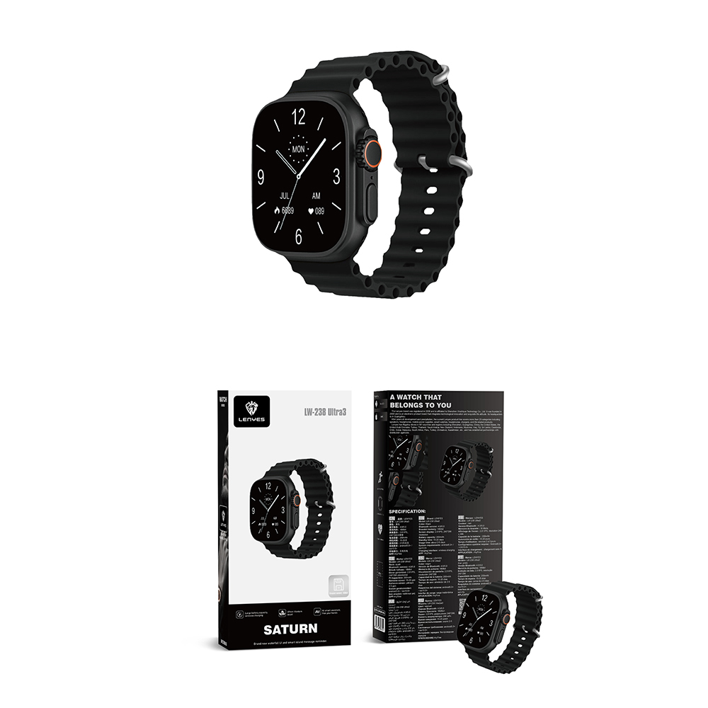 Lenyes LW-238 Ultra3 Saturn Series iOS and Android Compatible Smart Watch - 10