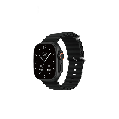 Lenyes LW-238 Ultra3 Saturn Serisi iOS ve Android Uyumlu Akıllı Saat Siyah