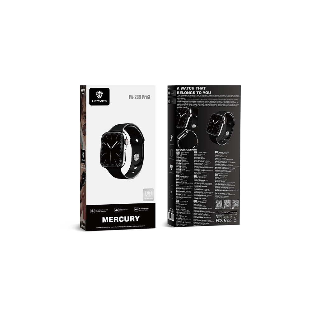 Lenyes LW-239 Pro3 iOS ve Android Uyumlu Akıllı Saat - 11