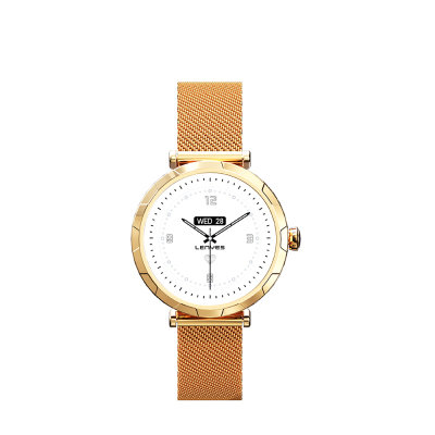 Lenyes LW-245 iOS ve Android Uyumlu Akıllı Saat Gold