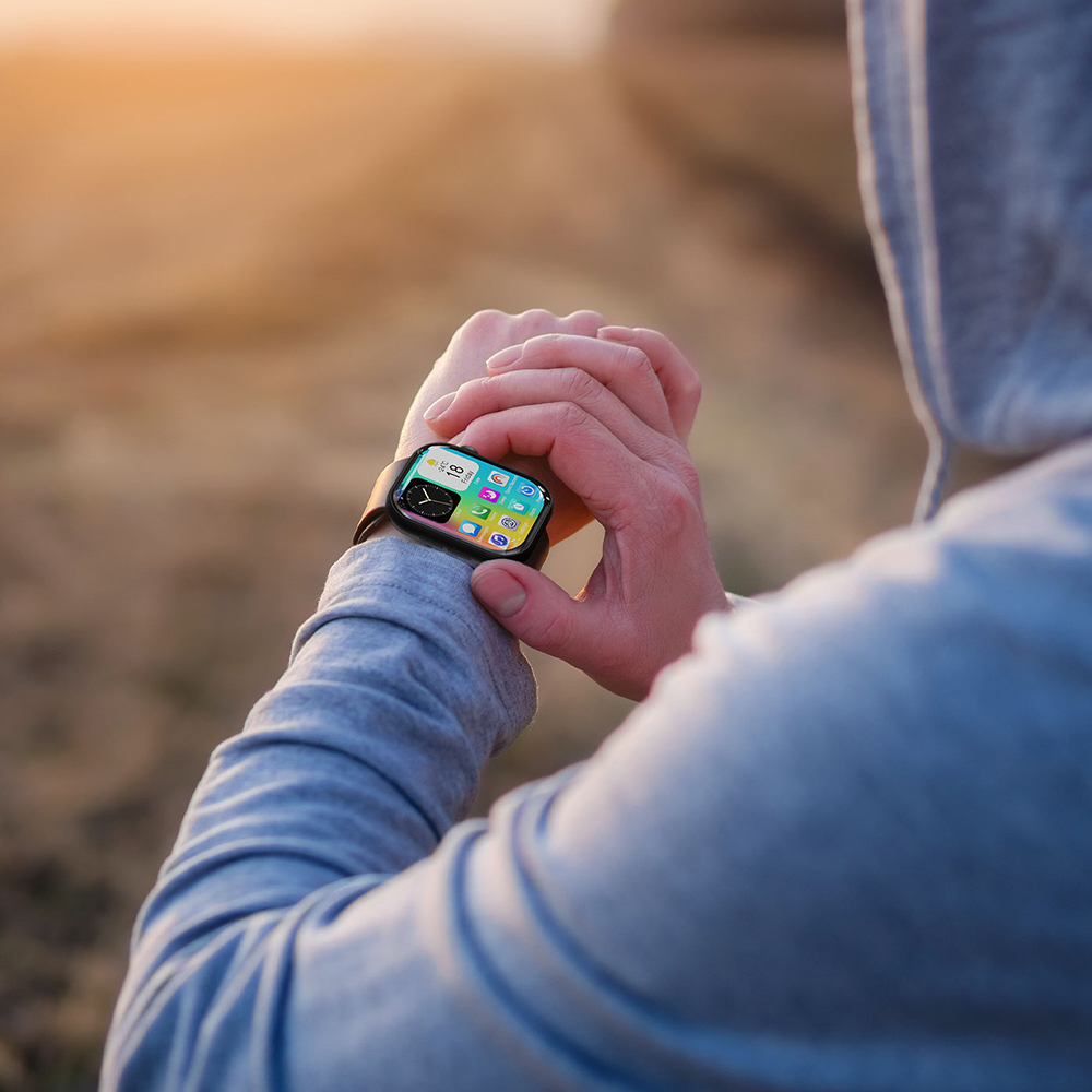 Lenyes LW-X10 10. Next Generation Ultra HD AMOLED Display Waterproof iOS and Android Compatible Smart Watch - 9