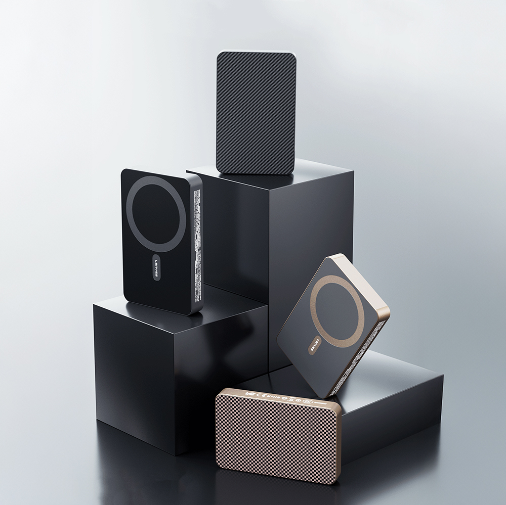 Lenyes P32-1 M-safe Şarj Özellikli Aramid Fiber Powerbank 15W 10000mAh - 7