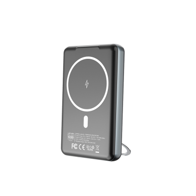 Lenyes PW1001D PD 22.5W Fast Charging Stand Wireless Powerbank 15W 10000mAh Grey