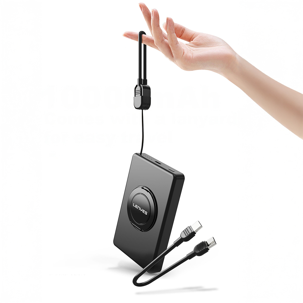 Lenyes PW1005D Smart Watch with Stand Wireless Charging Feature Wireless Powerbank 20W 10000mAh - 3