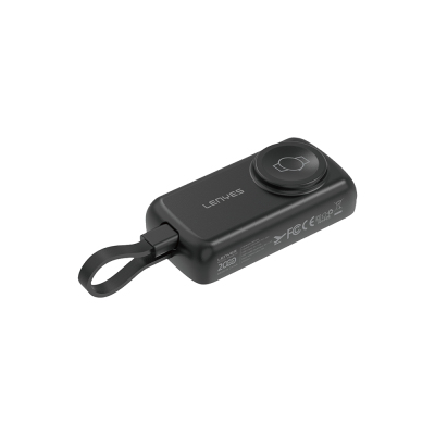 LENYES PX0001D Smart Watch Wireless Charging Portable Type-C Cable Powerbank 2000mah 2W Black