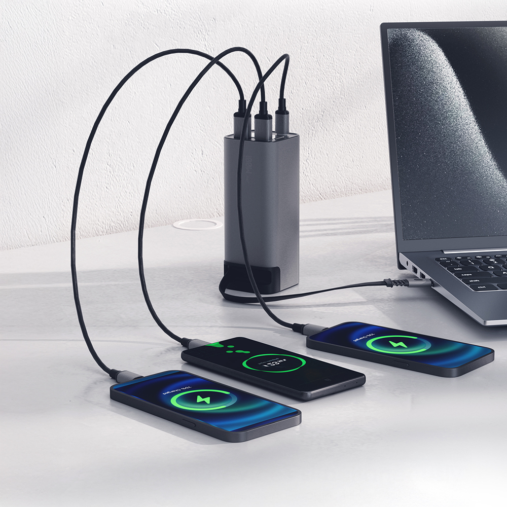 Lenyes PX2001D Portable Powerbank with Fast Charging Feature and Digital LED Display 100W 20000mAh - 4
