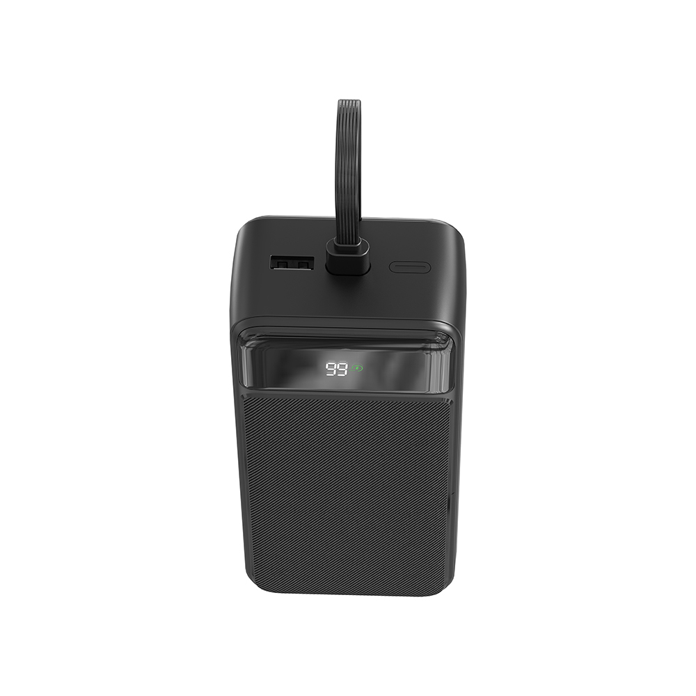Lenyes PX355D Digital LED Display Powerbank with Type-C and Lightning Cable 22.5W 30.000mAh - 4