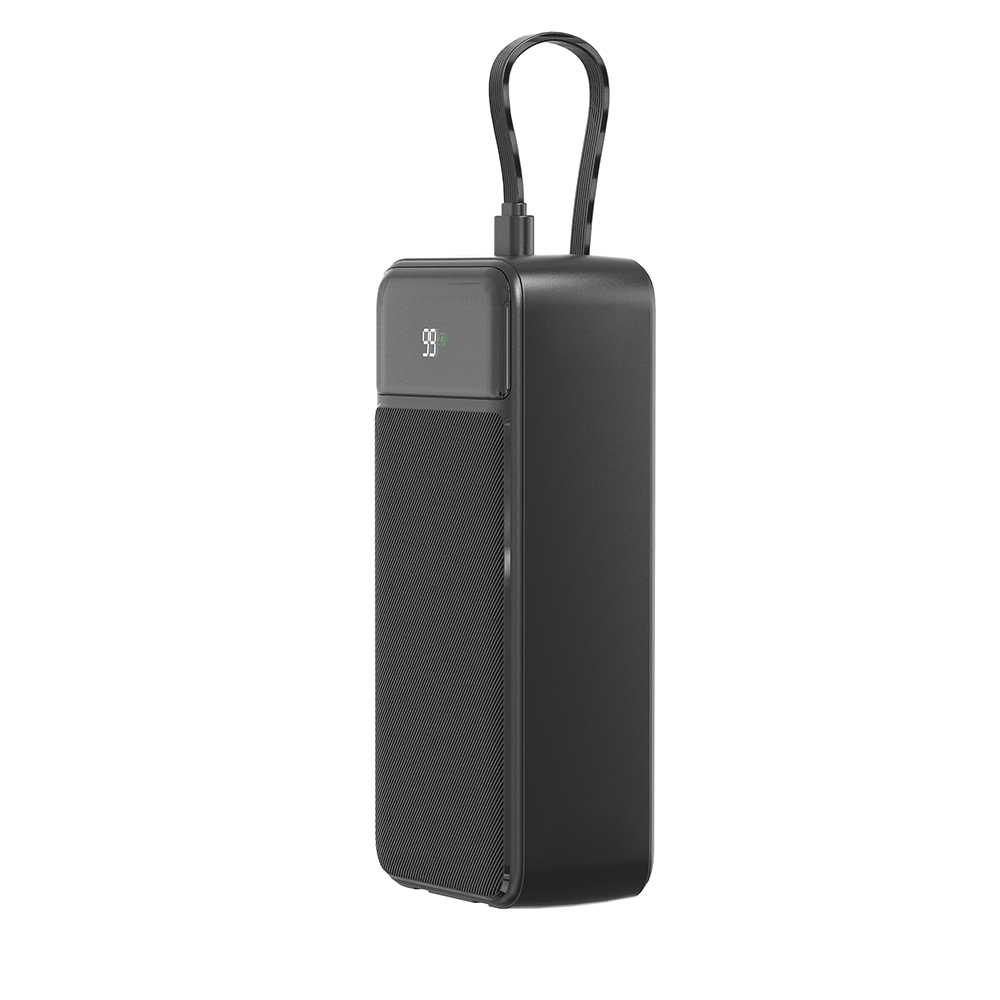 Lenyes PX355D Digital LED Display Powerbank with Type-C and Lightning Cable 22.5W 30.000mAh - 6
