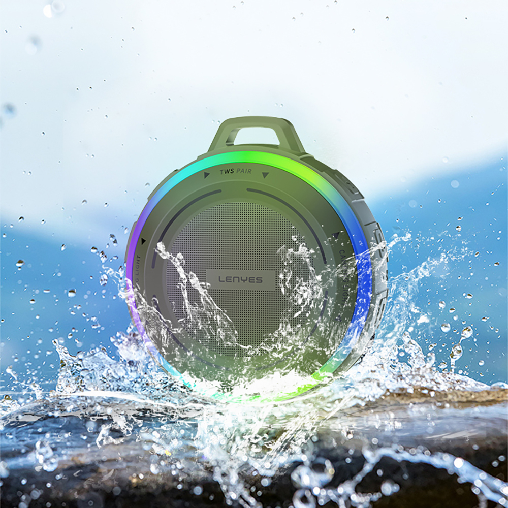 Lenyes S223 RGB Light Hanging Aparatus Mini Bluetooth Speaker Speaker V5.3 - 13