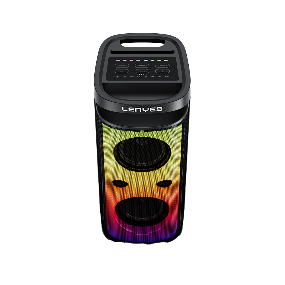 Lenyes S882 Su Geçirmez Mikrofonlu Çoklu Giriş RGB Işıklı TWS Karaoke FM Bluetooth Hoparlör v5.3 200W - 5