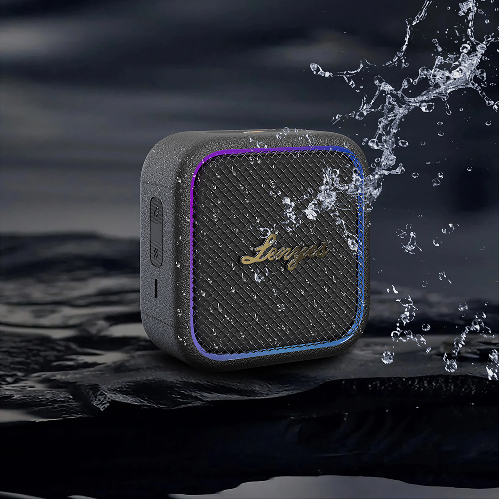 Lenyes S890 Waterproof RGB Light Hanging Mini OTG-TWS Bluetooth Speaker v5.3 - 7