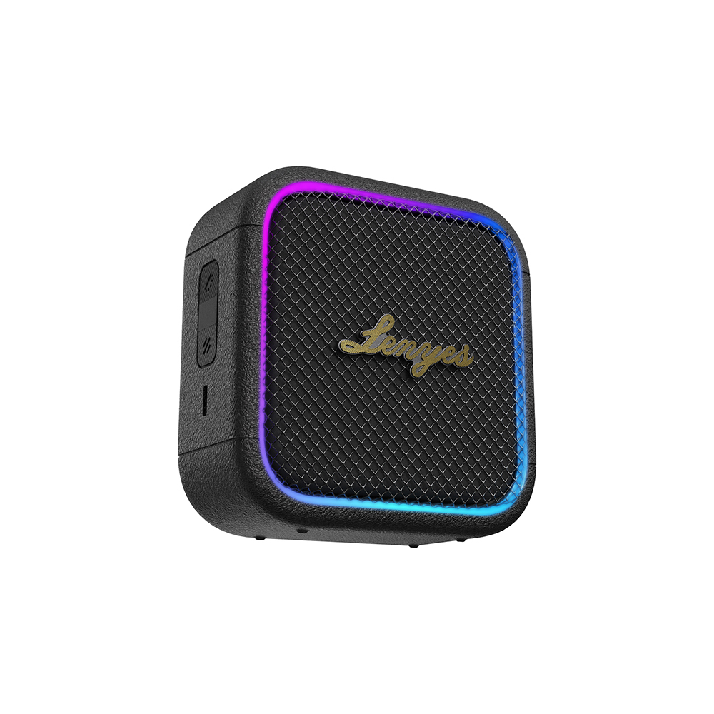 Lenyes S890 Waterproof RGB Light Hanging Mini OTG-TWS Bluetooth Speaker v5.3 - 2
