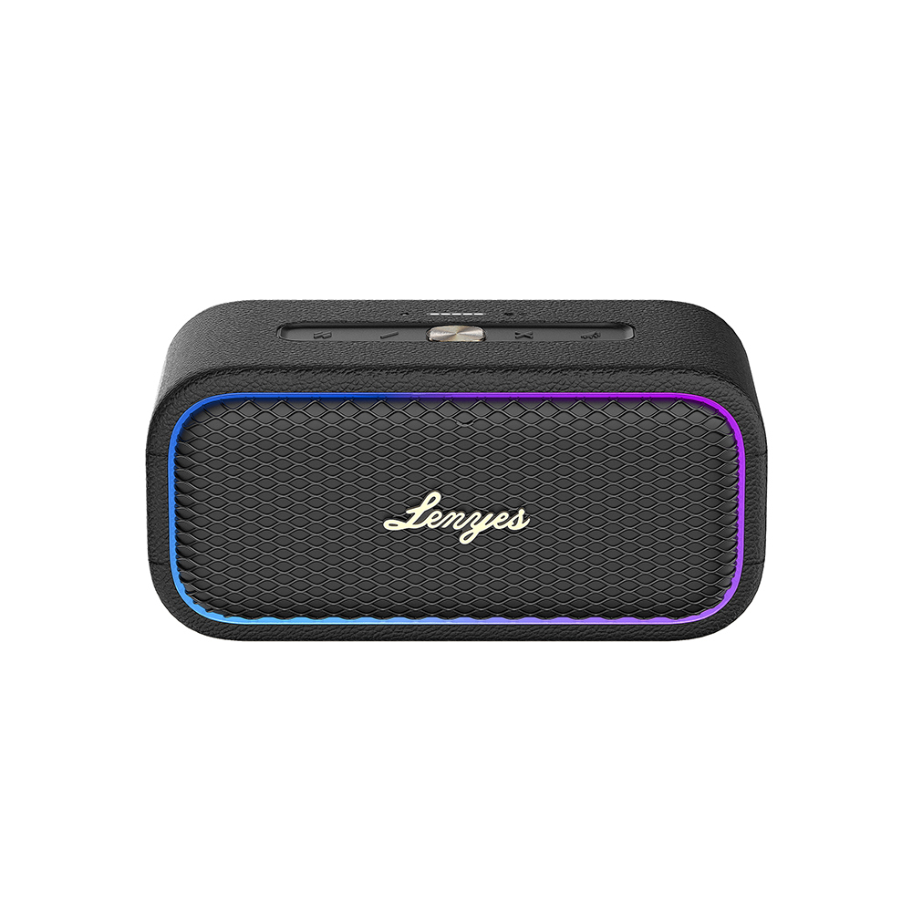 Lenyes S891 RGB Işıklı Taşınabilir Su Geçirmez OTG-TWS Bluetooth Hoparlör v5.3 80W - 2