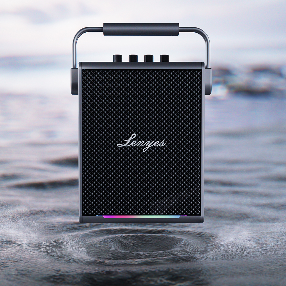 LENYES TITAN 1 Series RGB Light Dual Microphone Bluetooth Speaker v5.3 5000mAh - 4