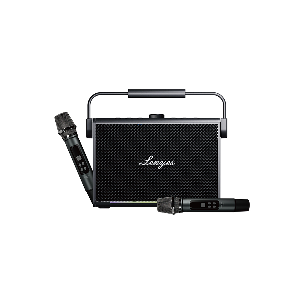 Lenyes Titan 2 Serisi RGB Işıklı Çİft Mikrofonlu Taşınabilir TWS Bluetooth Speaker Hoparlör v5.3 5000mAh - 2