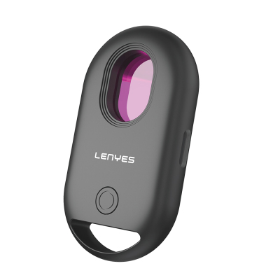 Lenyes TX20 Find My Supported Anti-Loss Location Tracking Hidden Camera Detector and Alarm Device Black