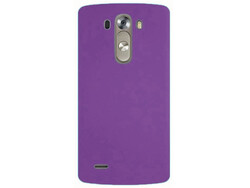 LG G3 Case Zore Premier Silicon Cover Purple