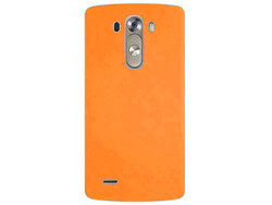 LG G3 Case Zore Premier Silicon Cover Orange