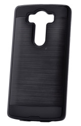 LG G3 Kılıf Zore Kans Kapak Siyah