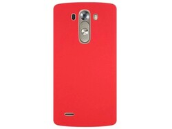LG G3 Kılıf Zore Premier Silikon Kapak Kırmızı