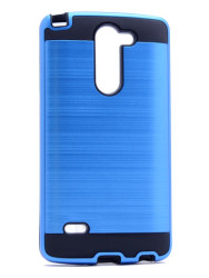 LG G3 Stylus Kılıf Zore Kans Kapak Mavi