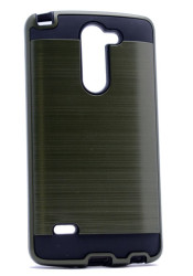 LG G3 Stylus Kılıf Zore Kans Kapak Koyu Yeşil
