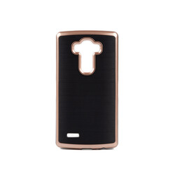 LG G4 Case Zore İnfinity Motomo Cover Rose Gold