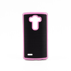 LG G4 Case Zore İnfinity Motomo Cover Light Pink