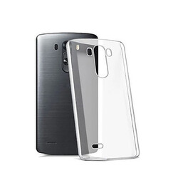 LG G4 Kılıf Zore Süper Silikon Kapak Renksiz