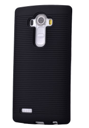 LG G4 Kılıf Zore Youyou Silikon Kapak Siyah