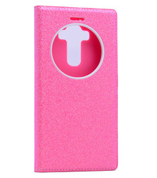 LG G4C Case Zore Simli Dolce Cover Case Light Pink