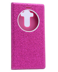 LG G4C Case Zore Simli Dolce Cover Case Dark Pink