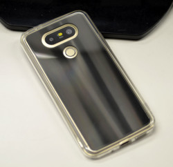 LG G5 Kılıf Zore 4D Silikon Siyah