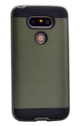 LG G5 Kılıf Zore Kans Kapak Koyu Yeşil