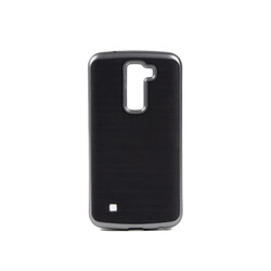 LG K10 Case Zore İnfinity Motomo Cover Smoked
