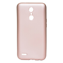 LG K10 2017 Case Zore Premier Silicon Cover Rose Gold