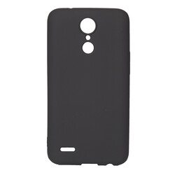 LG K10 2017 Case Zore Premier Silicon Cover Black