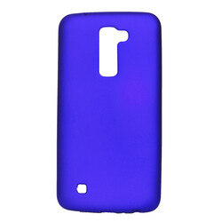 LG K10 Kılıf Zore Premier Silikon Kapak Saks Mavi