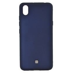 LG K20 2019 Case Zore Premier Silicon Cover Navy blue