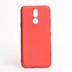 LG K40 Kılıf Zore Premier Silikon Kapak Kırmızı
