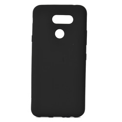 LG K40S Case Zore Premier Silicon Cover Black