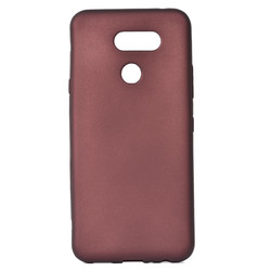 LG K40S Case Zore Premier Silicon Cover Plum