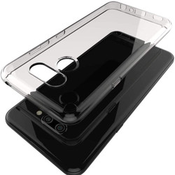 LG K40S Case Zore Süper Silikon Cover Colorless