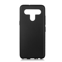 LG K41S Case Zore Premier Silicon Cover Black