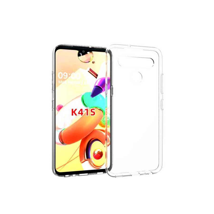 LG K41S Kılıf Zore Süper Silikon Kapak - 1