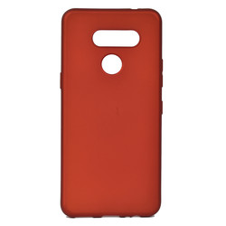 LG K50S Kılıf Zore Premier Silikon Kapak Kırmızı