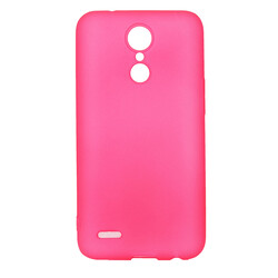 LG K8 2017 Case Zore Premier Silicon Cover Pink