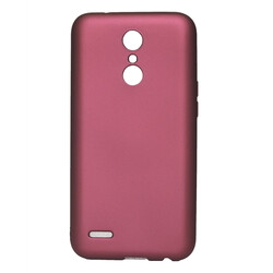 LG K8 Case Zore Premier Silicon Cover Plum