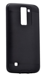 LG K8 Kılıf Zore Kans Kapak Siyah