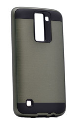 LG K8 Kılıf Zore Kans Kapak Koyu Yeşil